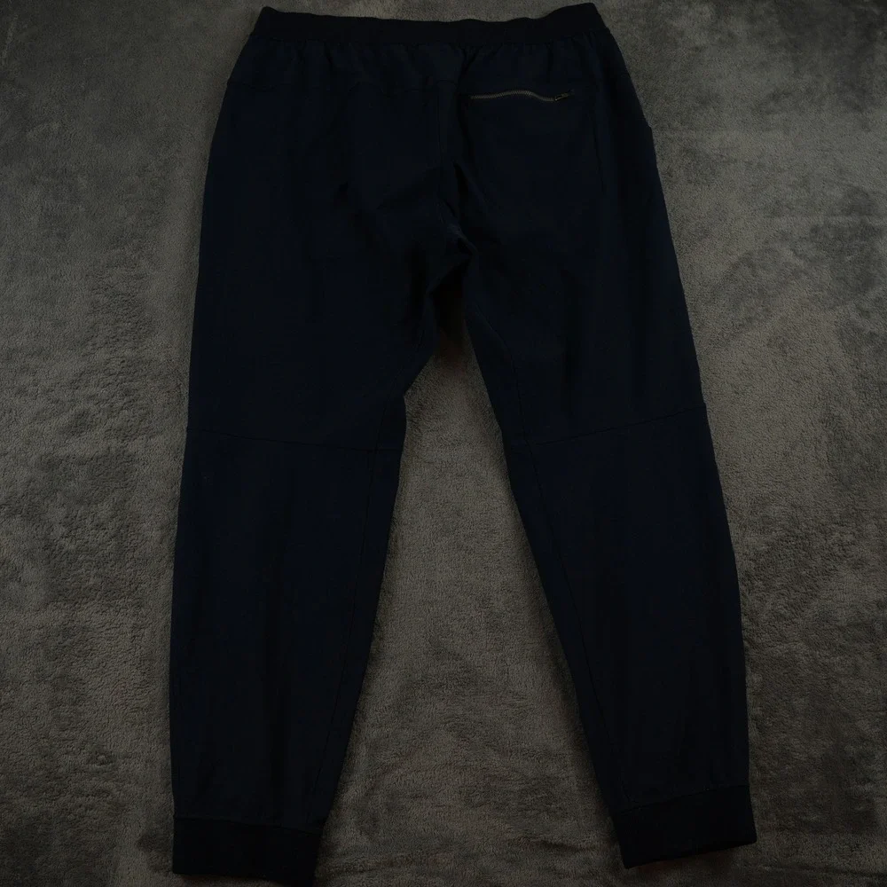 Lululemon ABC‎ Warpstreme Jogger Mens XL Navy Blue Tapered Drawstring Workout